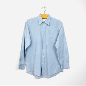 Nina Ricci Classic Buttons Down Shirt Long Sleeve Size 95